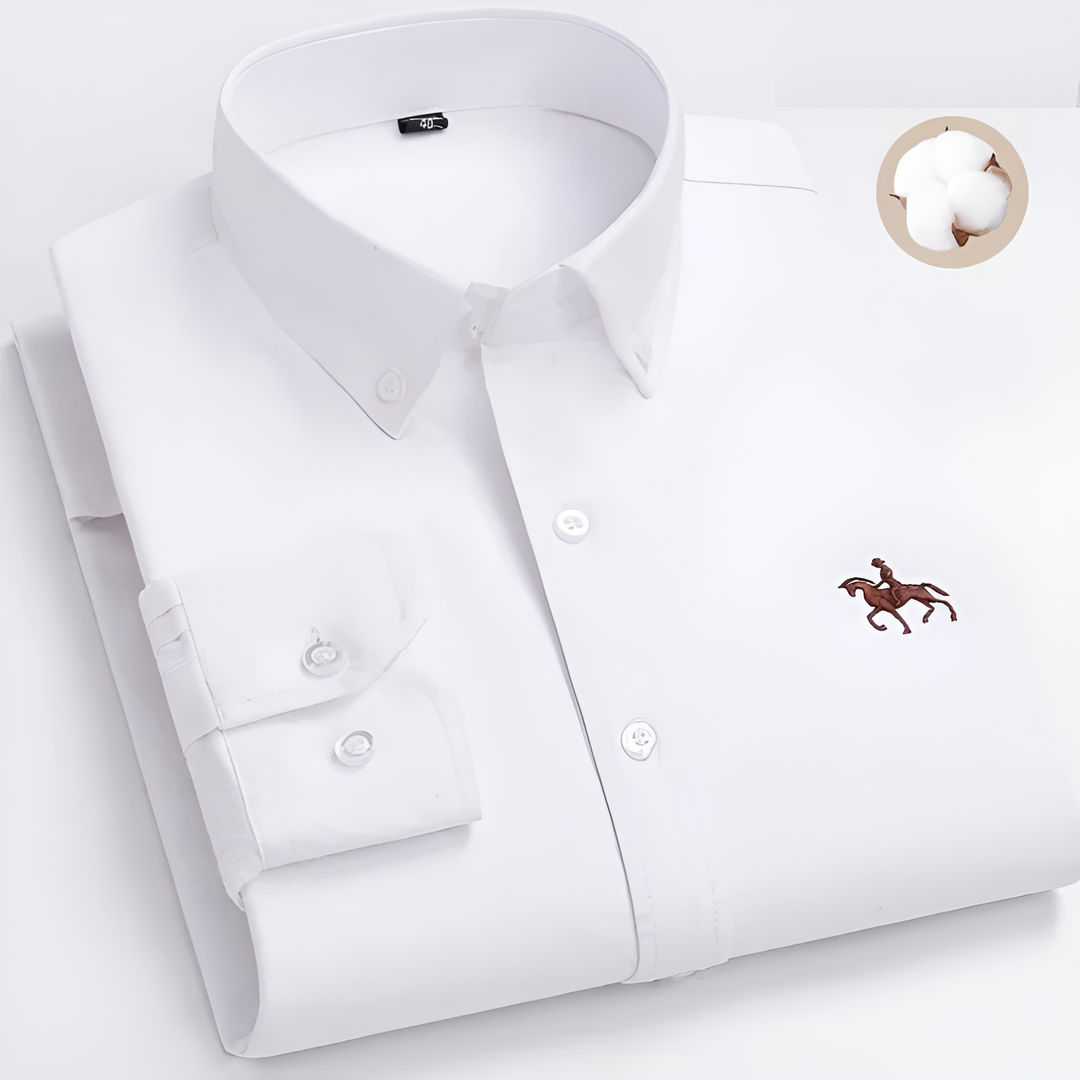 Anthony | Men's Casual Shirt with Relaxed Fit-The Yellow Prime