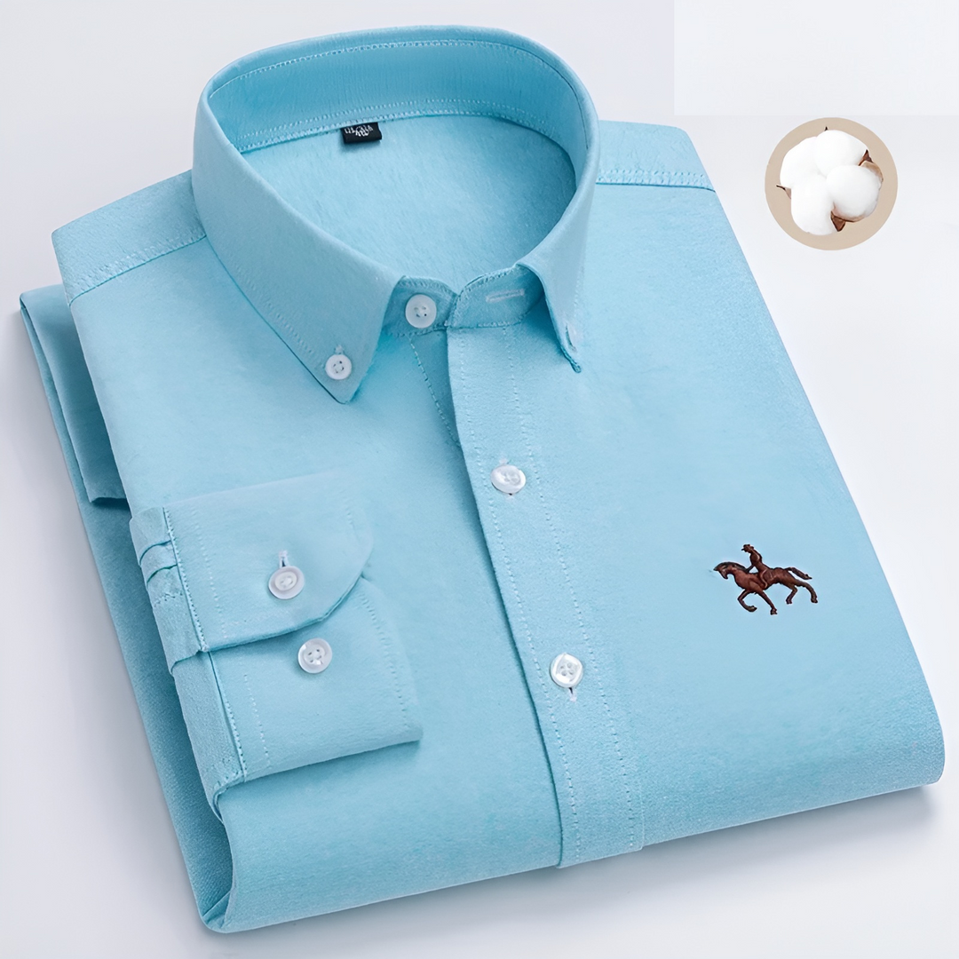 Anthony | Men's Casual Shirt with Relaxed Fit-The Yellow Prime