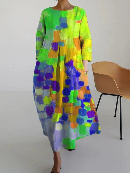 Florentina | Women's Floral Maxi Dress for Summer-The Yellow Prime