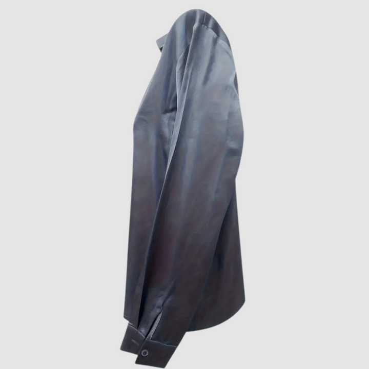 Astrid | Women's Elegant Satin Blouse-The Yellow Prime