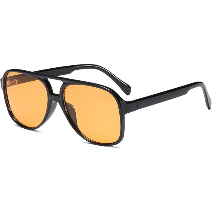 Women's Lightweight Retro Aviator Sunglasses - Oversized UV400 Protection-The Yellow Prime