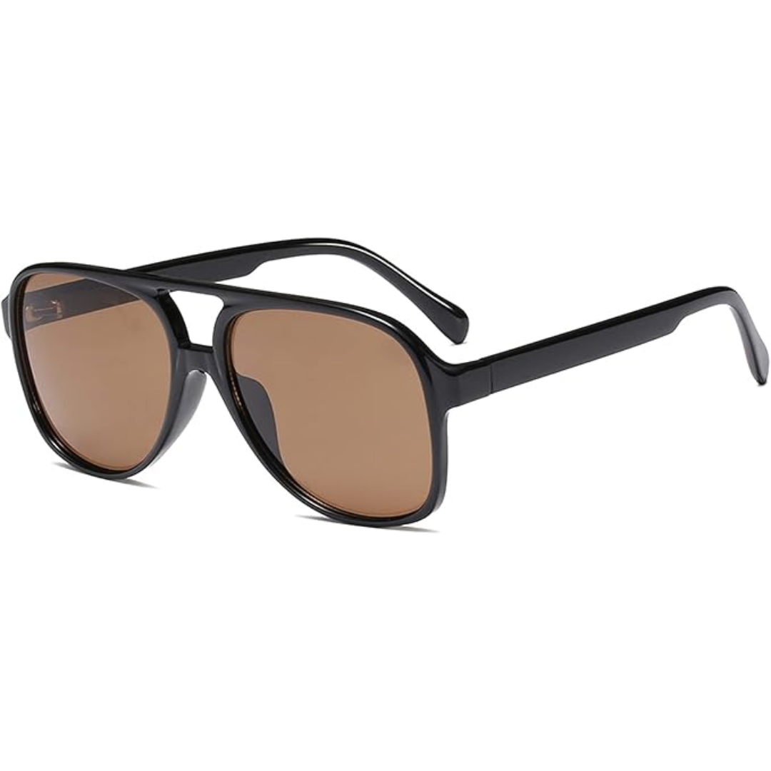 Women's Lightweight Retro Aviator Sunglasses - Oversized UV400 Protection-The Yellow Prime