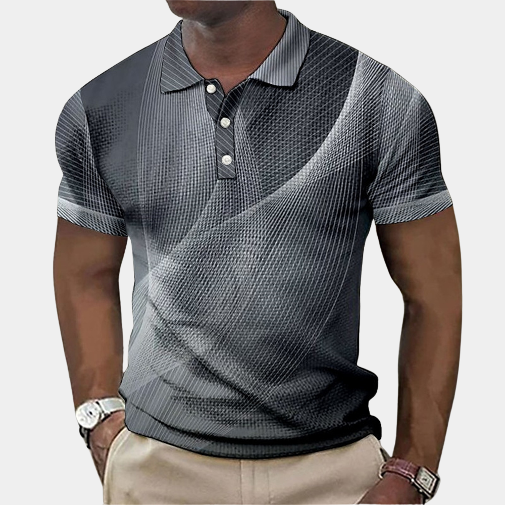 Men's breathable polo shirt – classic cut cotton for summer wear-The Yellow Prime