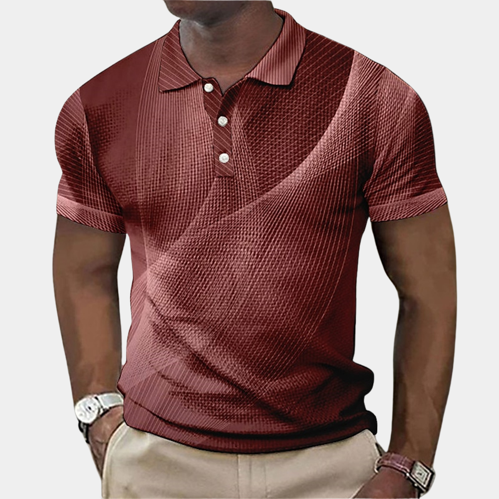 Men's breathable polo shirt – classic cut cotton for summer wear-The Yellow Prime
