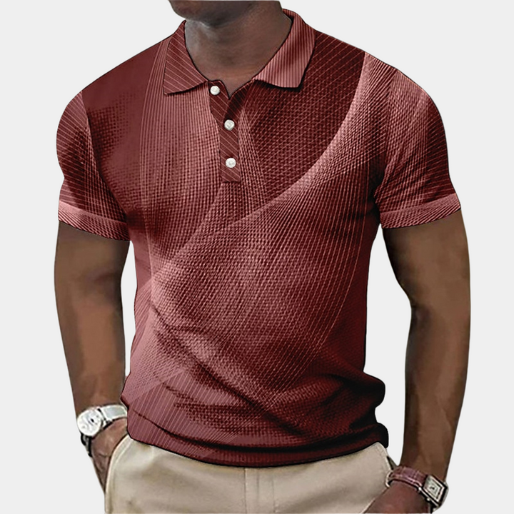 Men's breathable polo shirt – classic cut cotton for summer wear-The Yellow Prime
