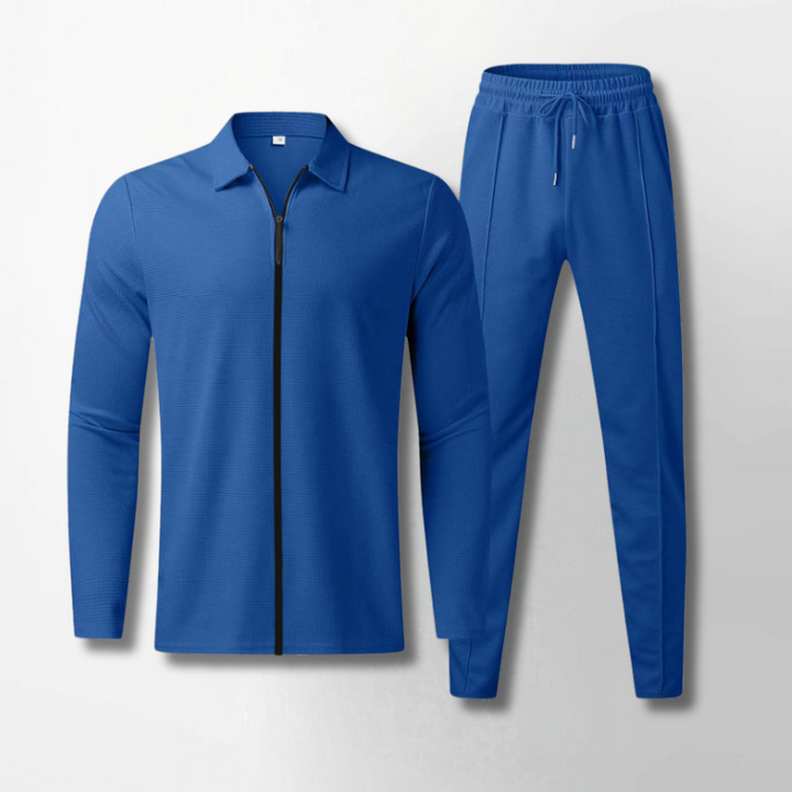 Men's breathable outfit set – stylish for office and leisure-The Yellow Prime