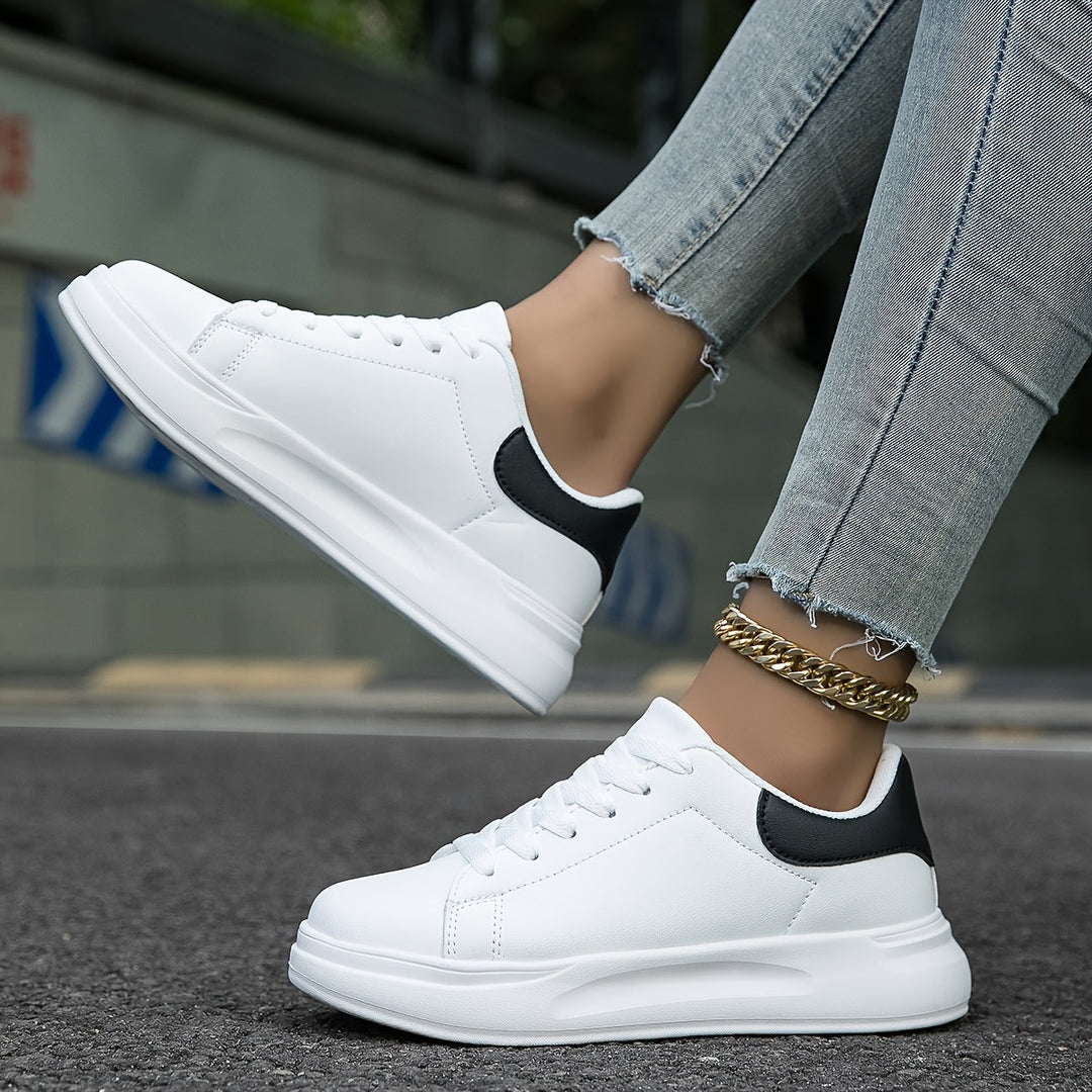 Aubrey | Women's Textile Sneakers, Clean Design, Comfortable Fit-The Yellow Prime