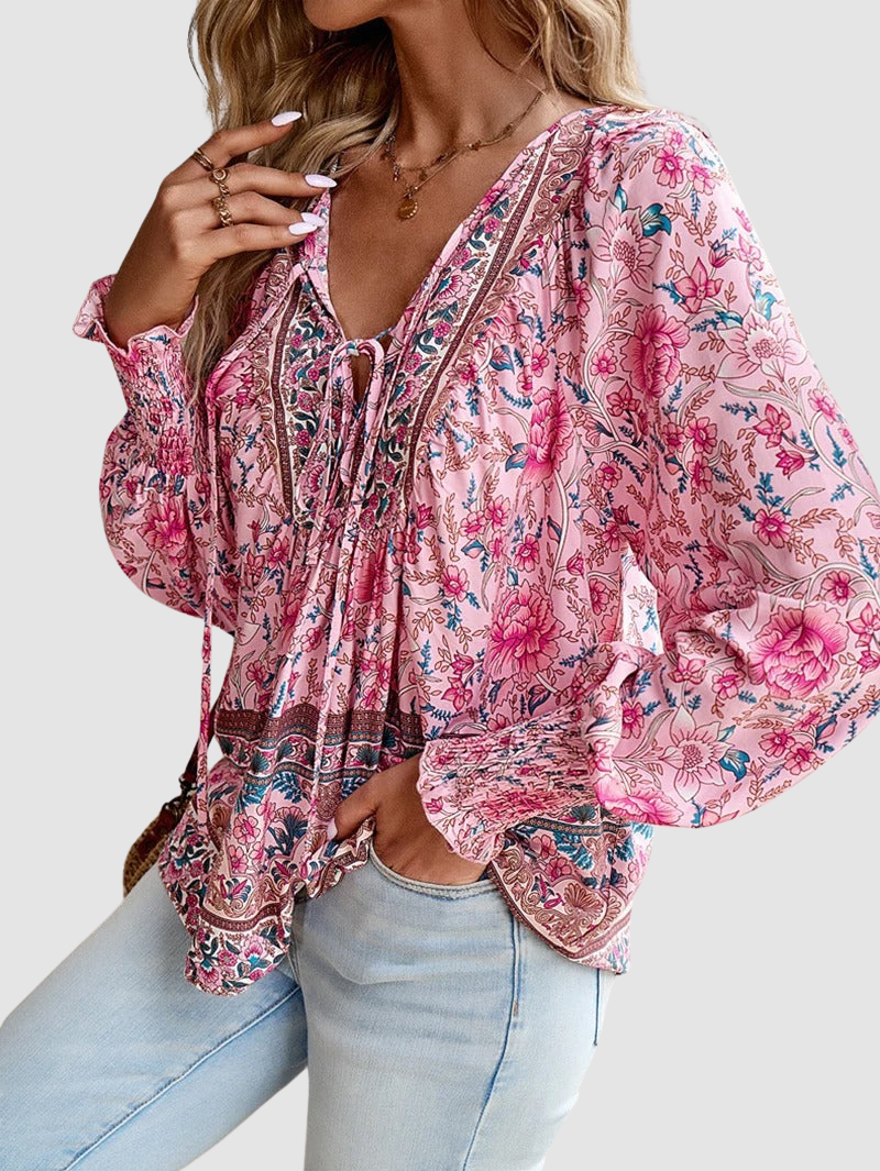 Audry | Women's Elegant Blouse-The Yellow Prime