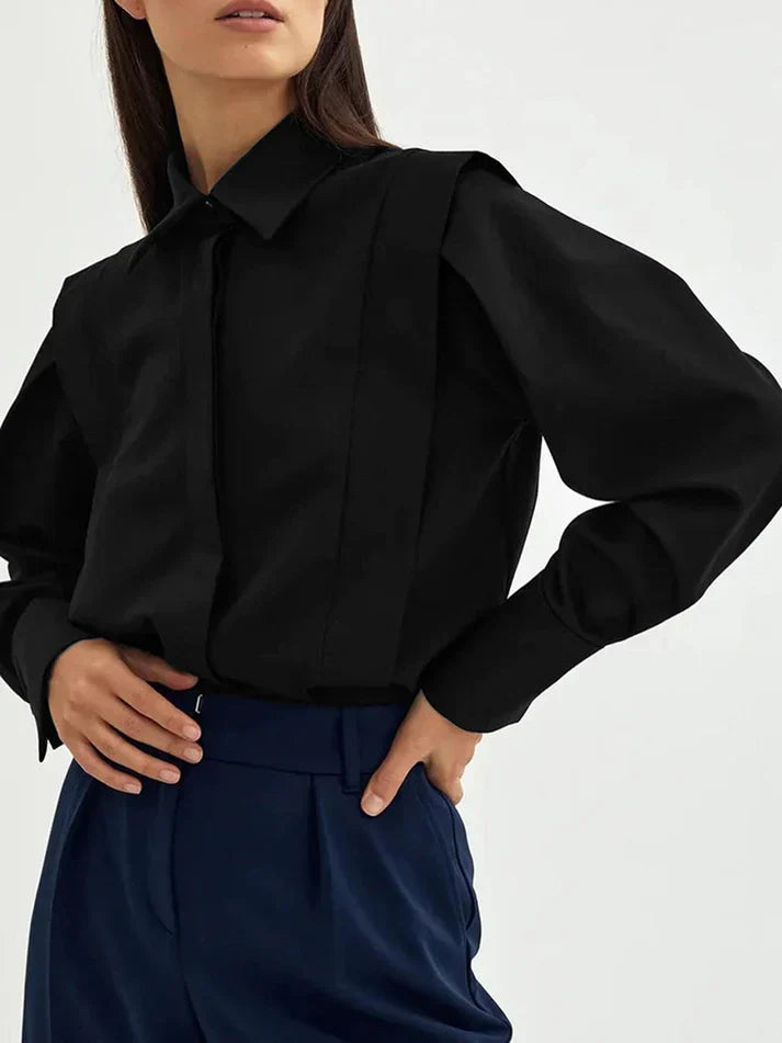 Women's Classic Business Shirt-The Yellow Prime