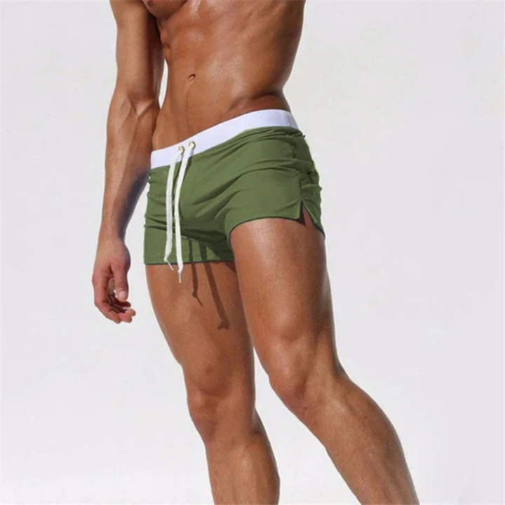 Bartosz | Men's Slim Fit Swim Shorts-The Yellow Prime