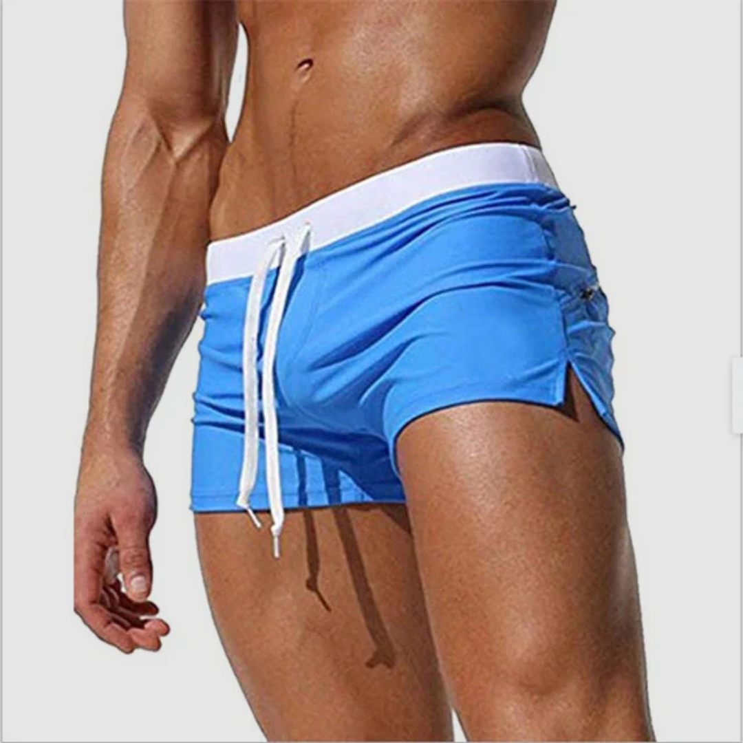 Bartosz | Men's Slim Fit Swim Shorts-The Yellow Prime