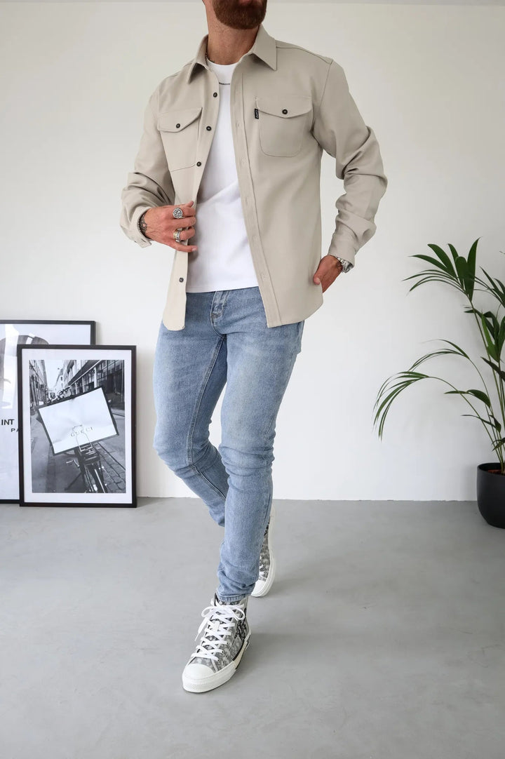 Men's Casual Overshirt Jacket for Stylish Everyday Wear