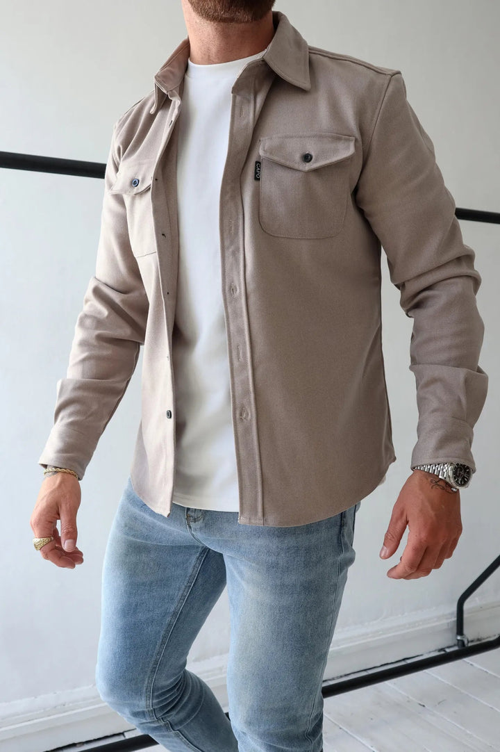Men's Casual Overshirt Jacket for Stylish Everyday Wear