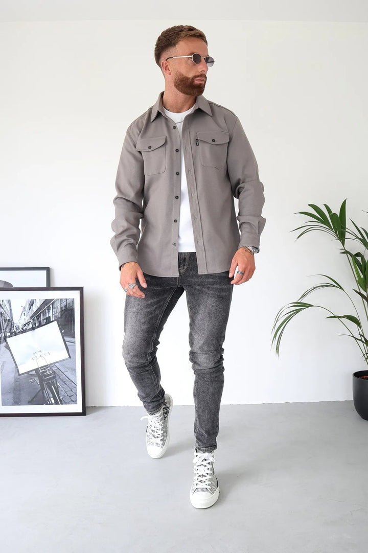 Men's Casual Overshirt Jacket for Stylish Everyday Wear