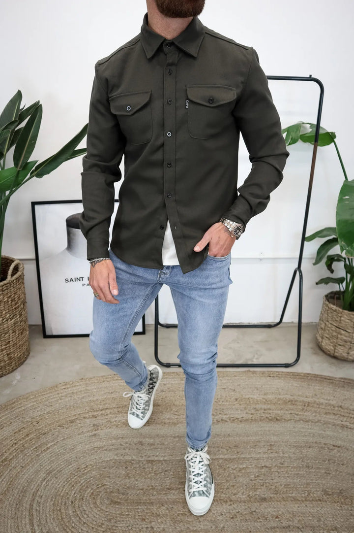Men's Casual Overshirt Jacket for Stylish Everyday Wear