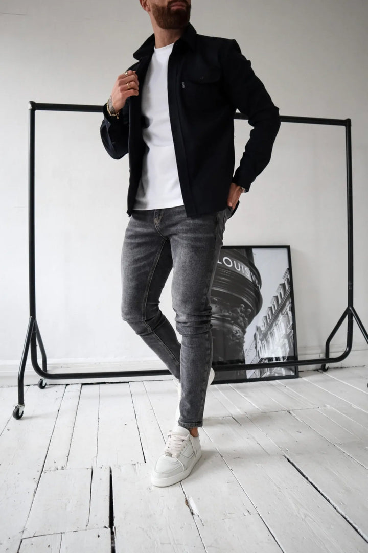 Men's Casual Overshirt Jacket for Stylish Everyday Wear