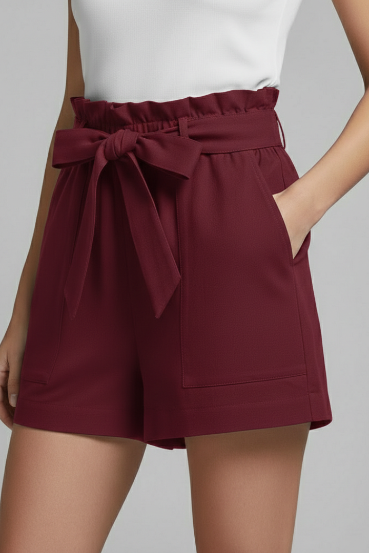 Bella | Women's Tailored Summer Shorts-The Yellow Prime