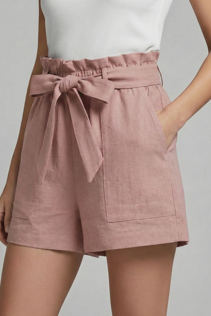 Bella | Women's Tailored Summer Shorts-The Yellow Prime