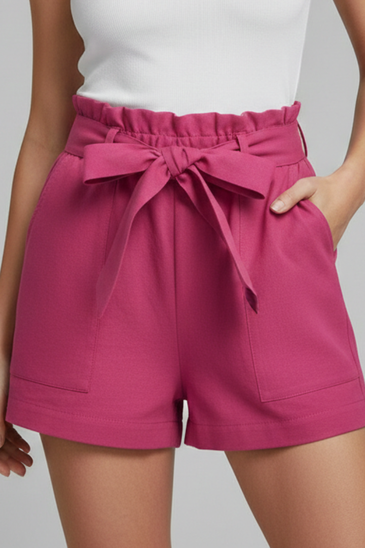 Bella | Women's Tailored Summer Shorts-The Yellow Prime