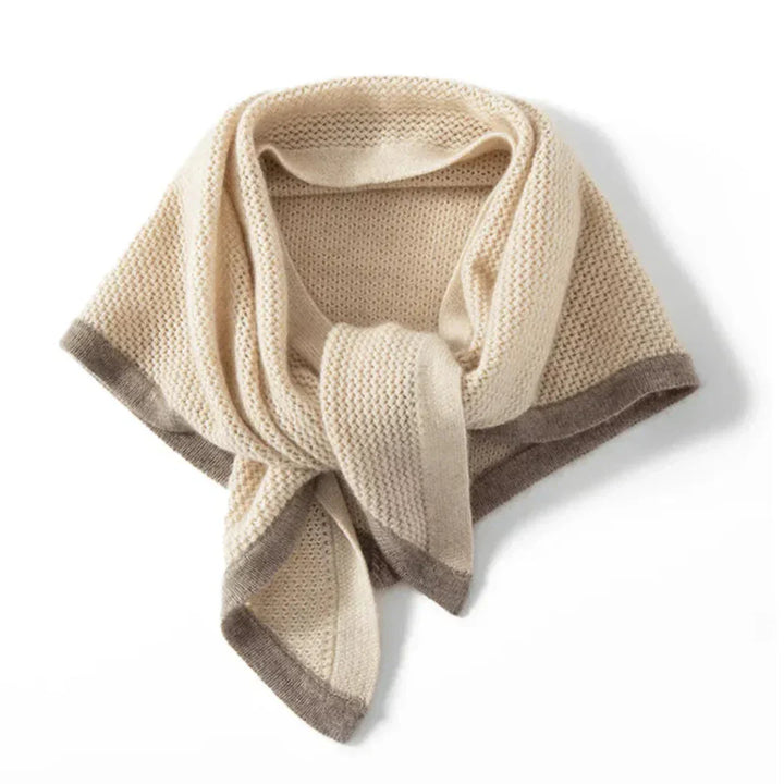 Women's Soft Cashmere Travel Shawl - Rectangular Knit Design-The Yellow Prime
