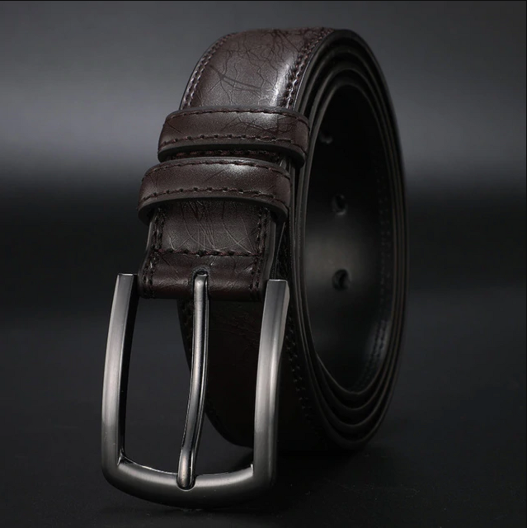 Ethan | Stylish Men's Leather Belt-The Yellow Prime