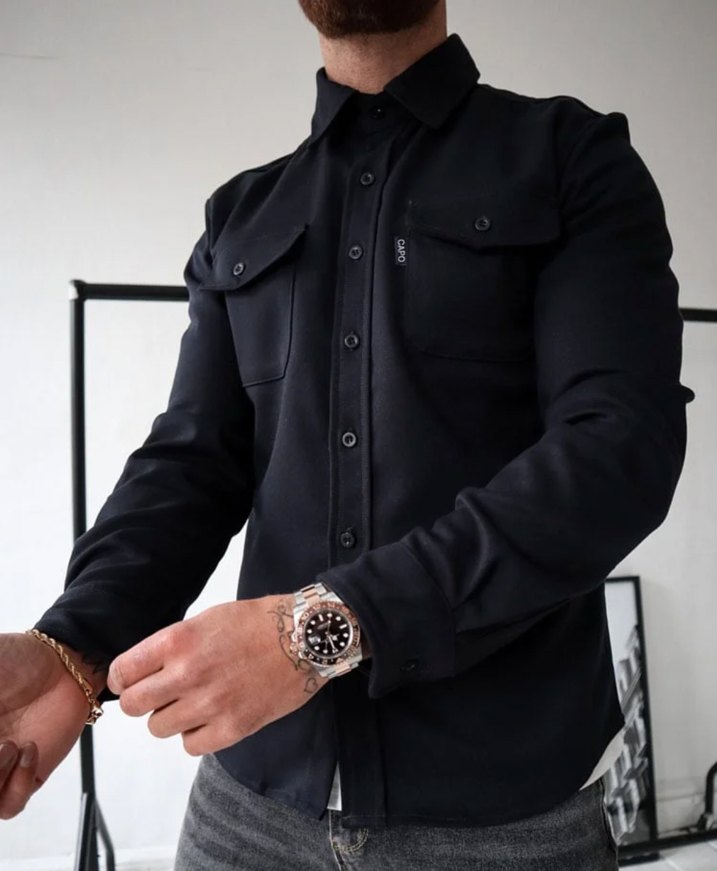 Men's Trendy Autumn Shirt-The Yellow Prime