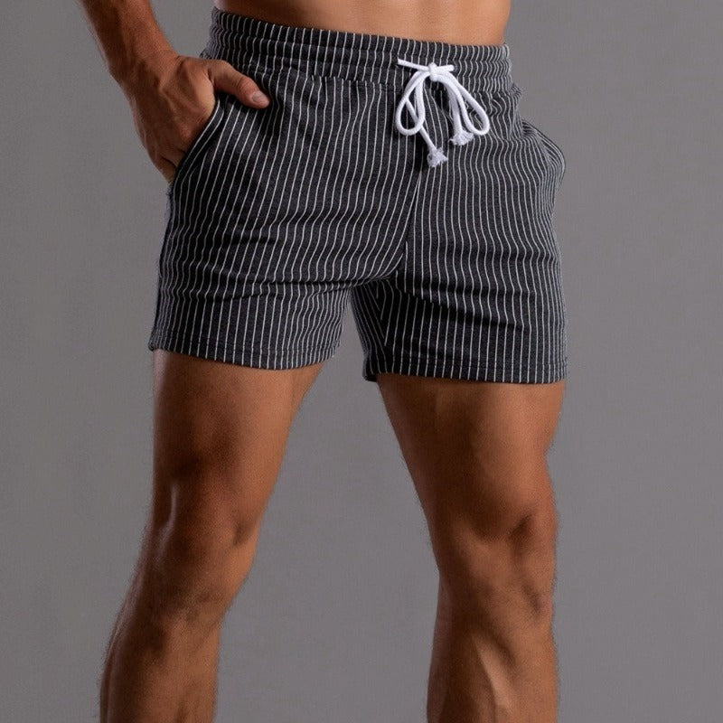 Men's Super-Stretch Workout Shorts, Flexible Gym Shorts for Fitness-The Yellow Prime