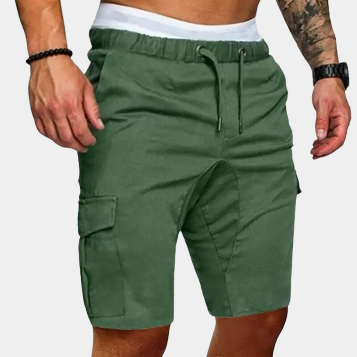 Men's Functional Cargo Shorts for Versatile Style-The Yellow Prime