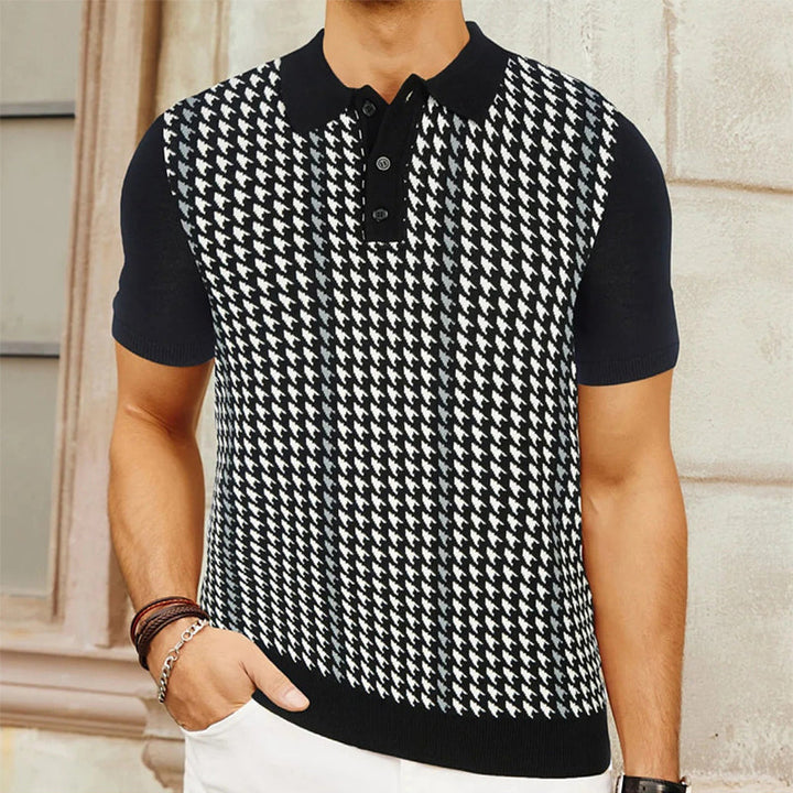 Bryon | Men's Classic Vintage Polo Tee-The Yellow Prime