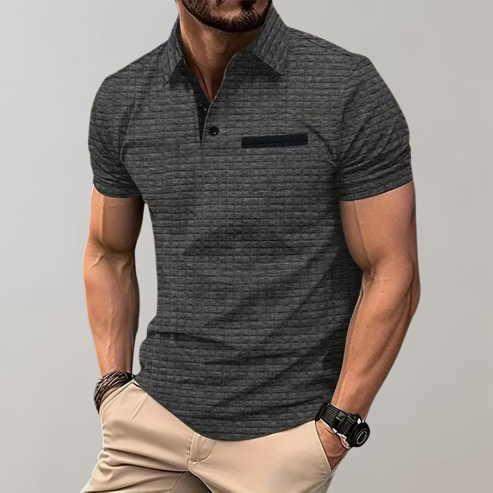 Men's Slim-Fit Polo Shirt - Comfortable and Stylish Attire-The Yellow Prime