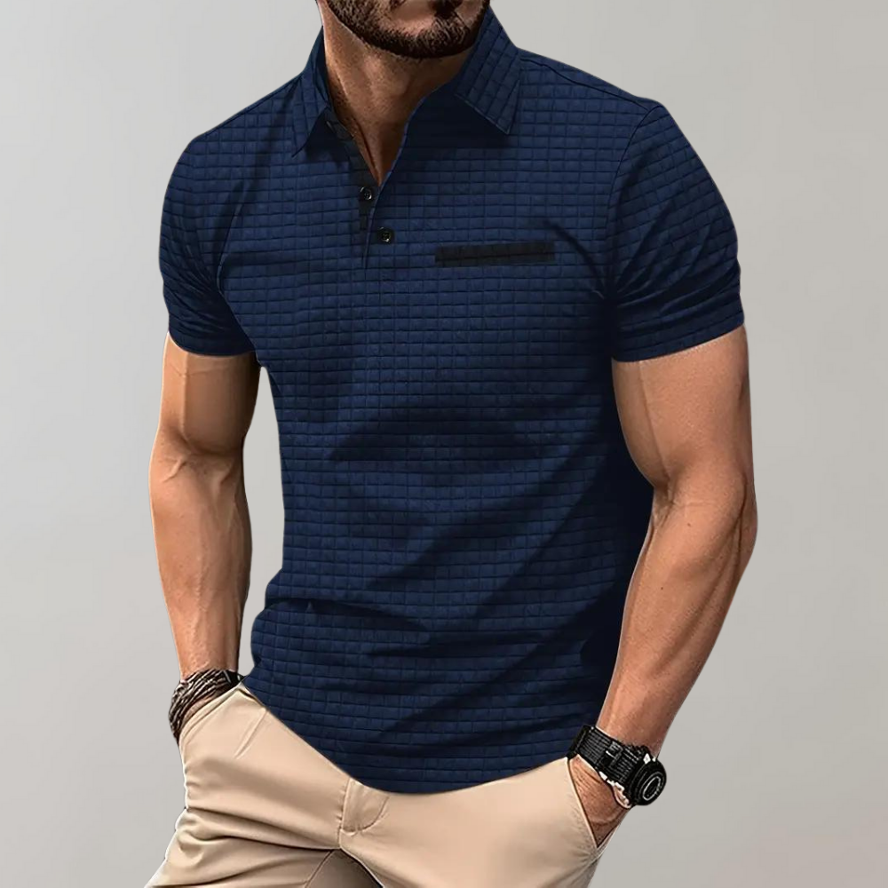 Men's Slim-Fit Polo Shirt - Comfortable and Stylish Attire-The Yellow Prime