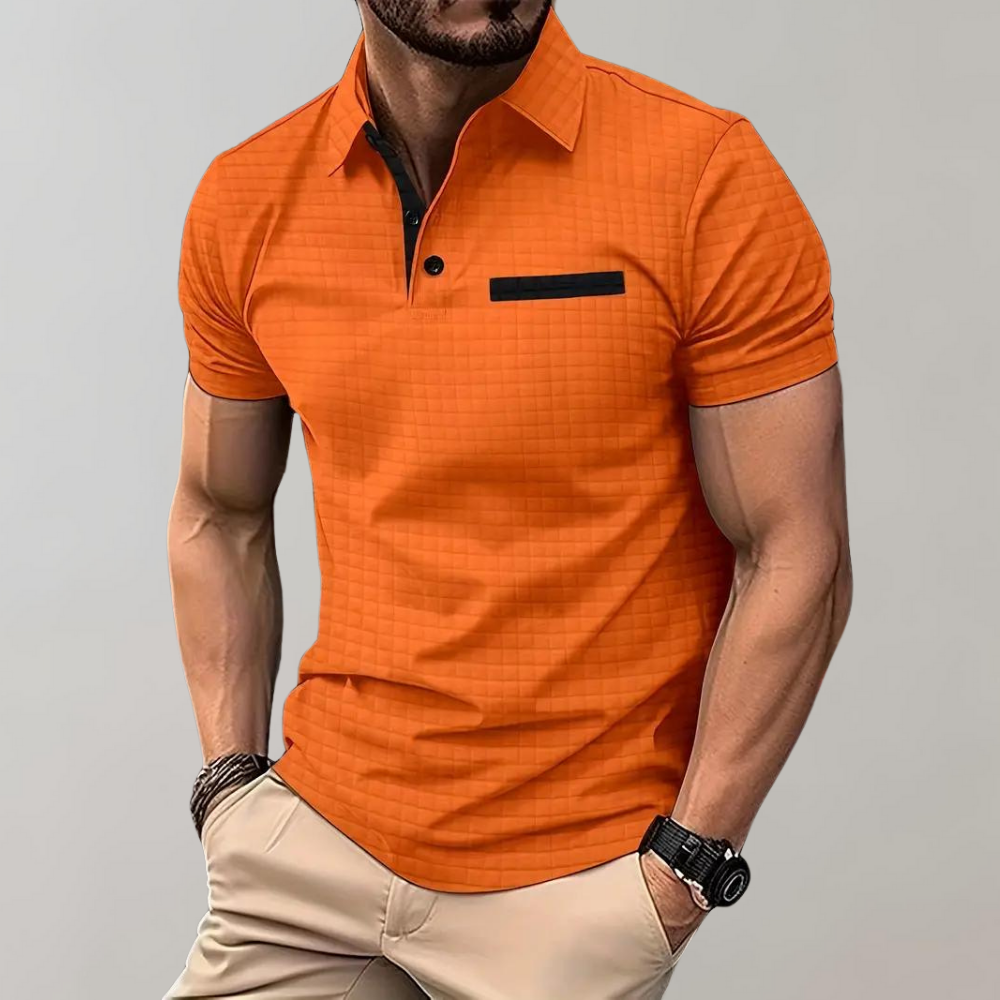 Men's Slim-Fit Polo Shirt - Comfortable and Stylish Attire-The Yellow Prime