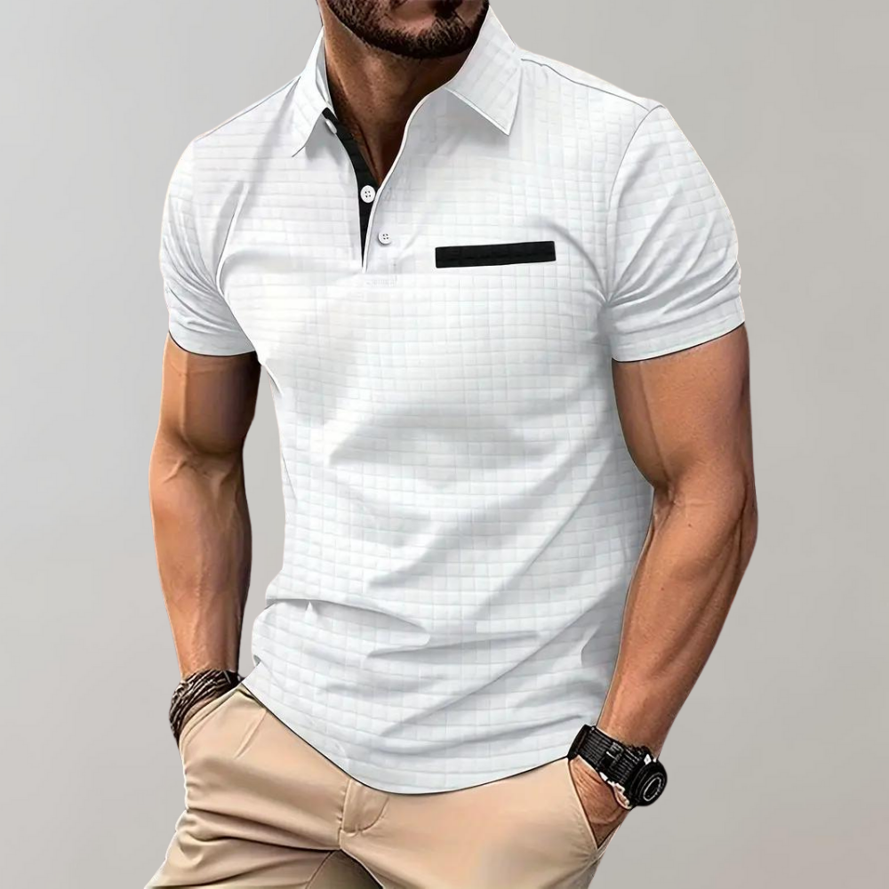 Men's Slim-Fit Polo Shirt - Comfortable and Stylish Attire-The Yellow Prime