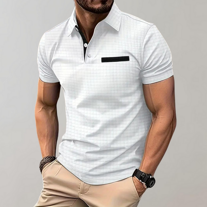 Men's Slim-Fit Polo Shirt - Comfortable and Stylish Attire-The Yellow Prime