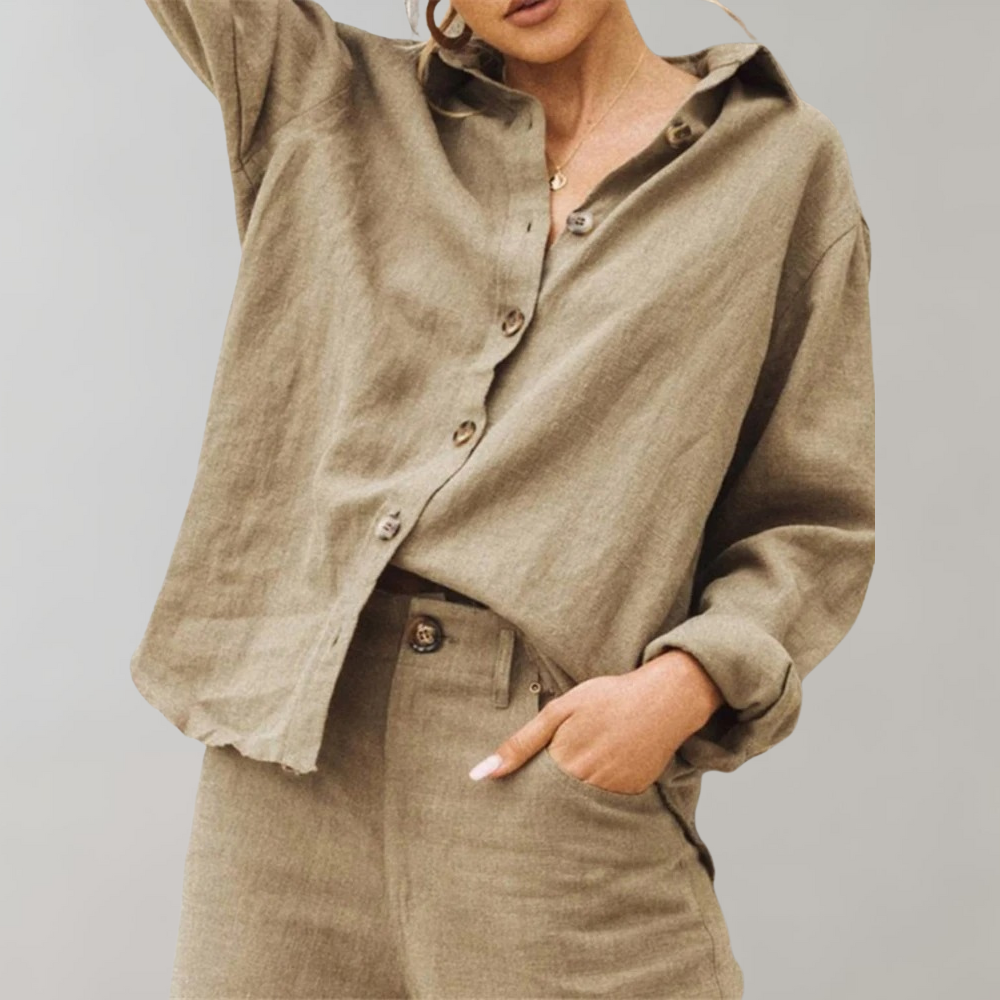 Sophia | Women's Stylish Casual Blouse-The Yellow Prime