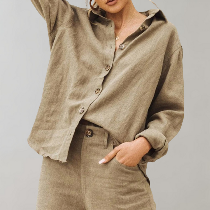 Sophia | Women's Stylish Casual Blouse-The Yellow Prime