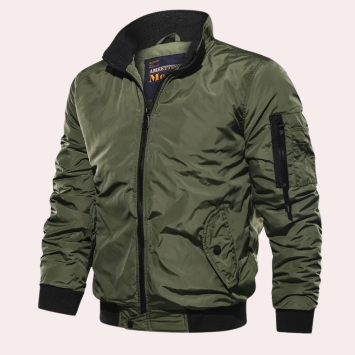 Nicolas | Men's Stylish Windproof Bomber Jacket