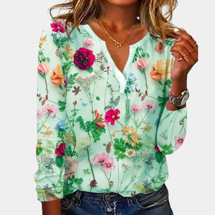 Trendy Floral Top for Women | Casual Chic Style-The Yellow Prime