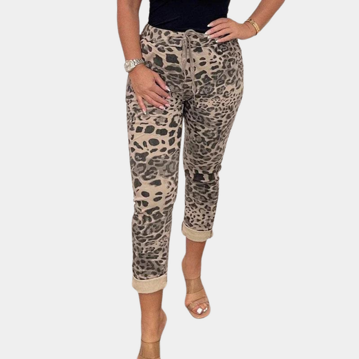 Penelope | Women's Luxurious Camouflage Pants for Ultimate Comfort-The Yellow Prime