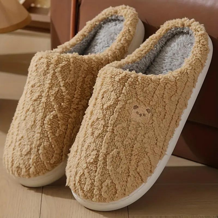 Faustine | Women's Luxury Winter Slippers with Soft Sole Comfort-The Yellow Prime