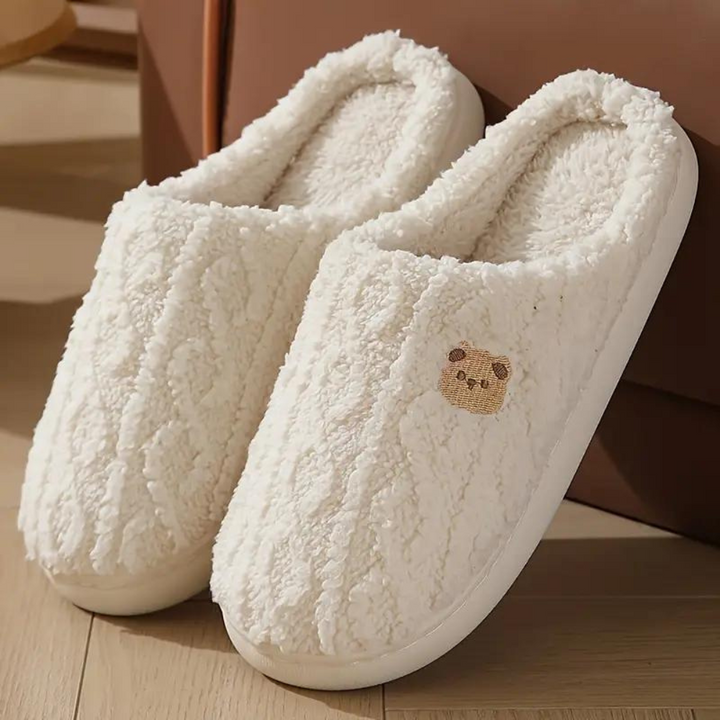 Faustine | Women's Luxury Winter Slippers with Soft Sole Comfort-The Yellow Prime