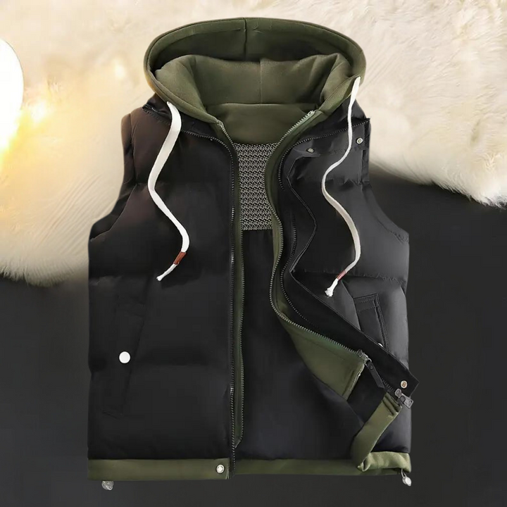 Frank | Men's Stylish Casual Hooded Vest