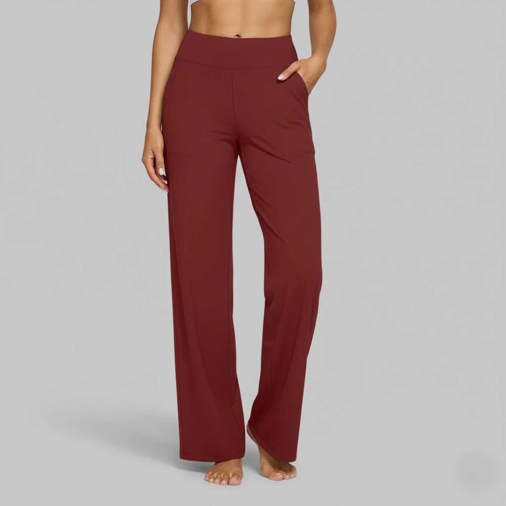 Carmelle | Women's Soft Flexible Stretch Pants-The Yellow Prime