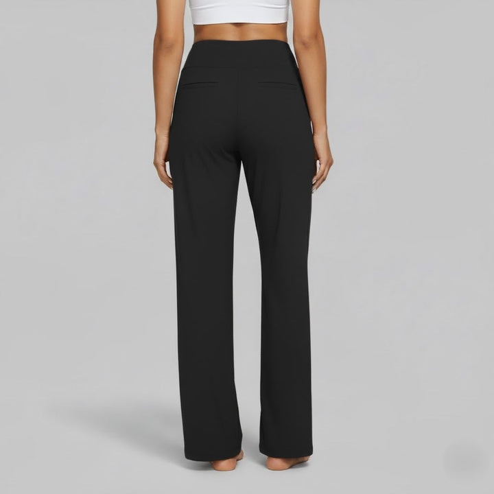 Carmelle | Women's Soft Flexible Stretch Pants-The Yellow Prime