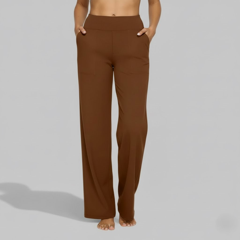 Carmelle | Women's Soft Flexible Stretch Pants-The Yellow Prime