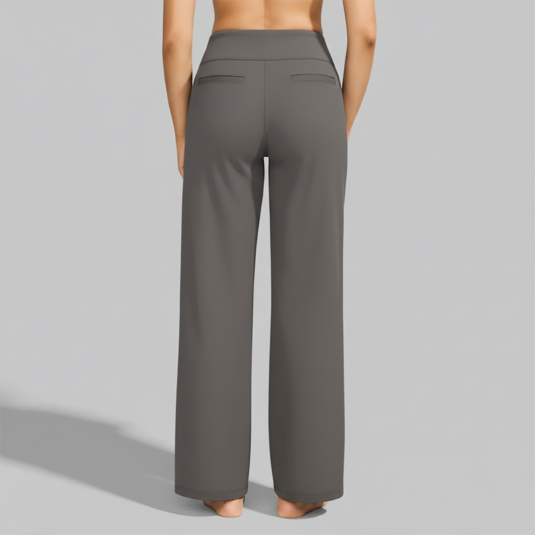 Carmelle | Women's Soft Flexible Stretch Pants-The Yellow Prime