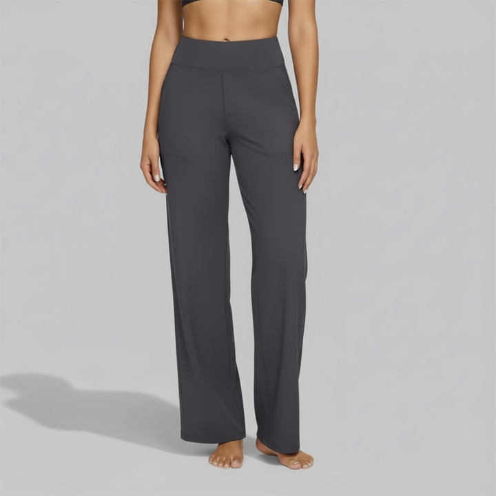 Carmelle | Women's Soft Flexible Stretch Pants-The Yellow Prime