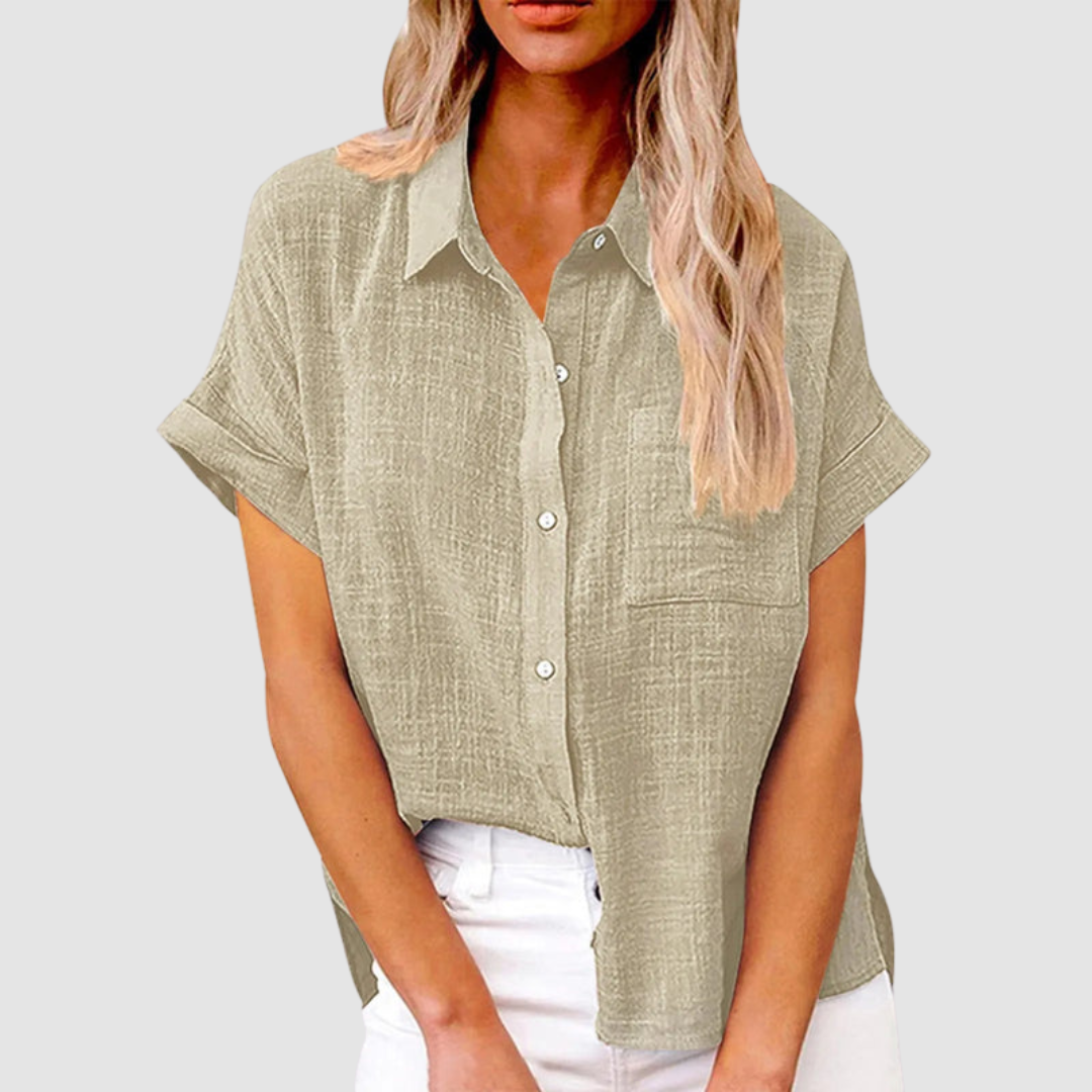 Carol | Women's Elegant Casual Blouse-The Yellow Prime