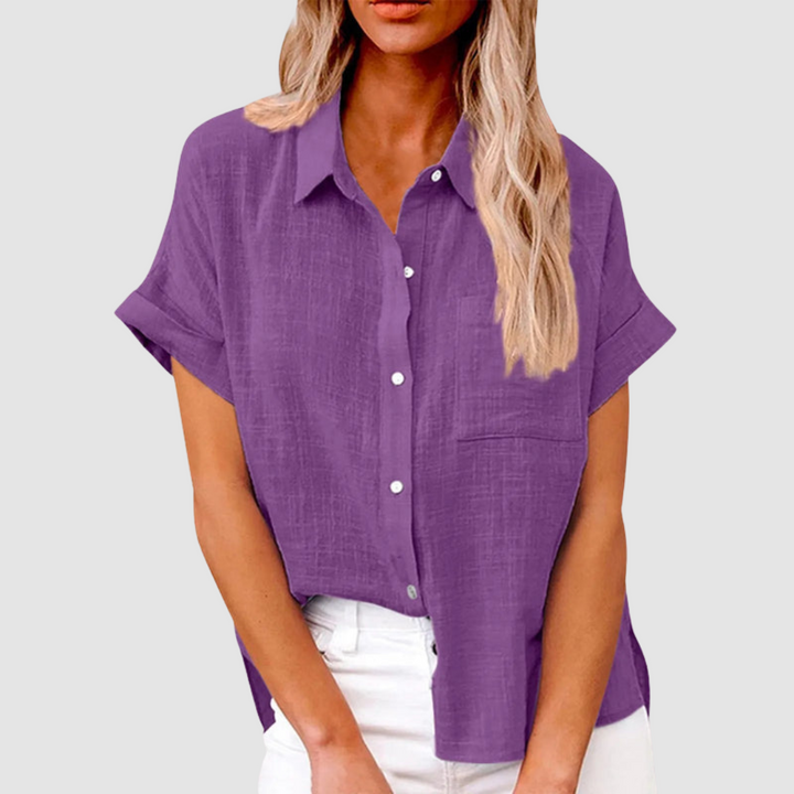 Carol | Women's Elegant Casual Blouse-The Yellow Prime