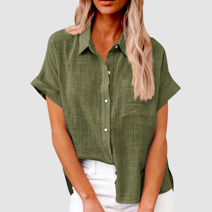 Carol | Women's Elegant Casual Blouse-The Yellow Prime